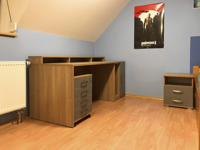 Dětský pokoj Boskovice Zábranský IQ3D - Výroba nábytku na míru